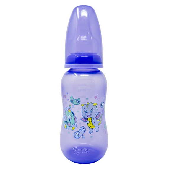 Lil' Monsters bottle with dust cover on without handles attached.