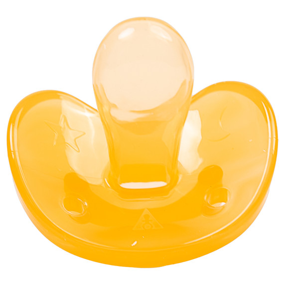 Silicone Pacifier, bottom-view.