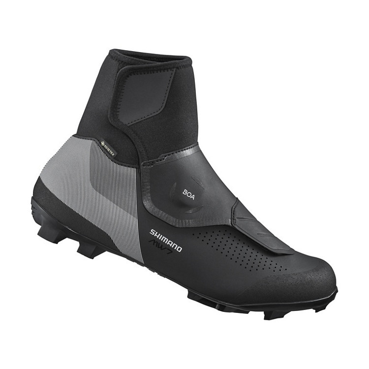 Shimano MW7 Wide Winter Mountain Bike Shoes SH-MW702 - BikeShoes