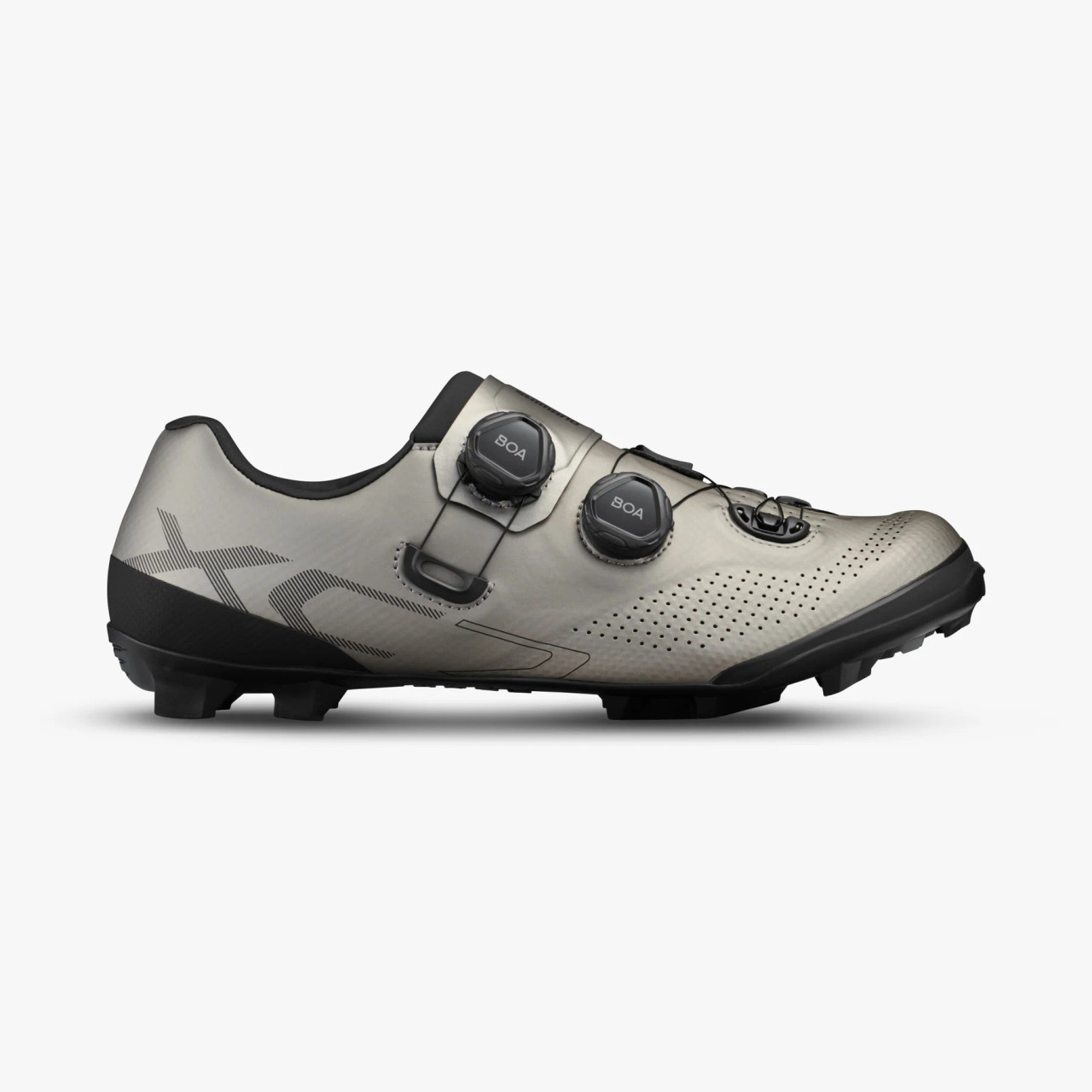 Shimano Gray Comfort Adjustable Mountain Biking Cycling Shoes Size US 9 Shimano SH-R151 SPDSL Carbon fiber road cycling shoe, Men main image 3