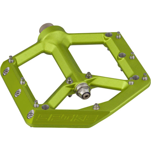 Spank Spike Reboot Pedals Green