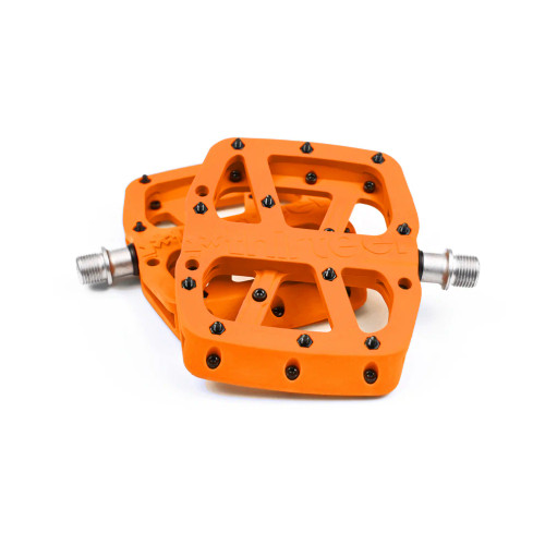 e*thirteen Base Platform Pedals Naranja