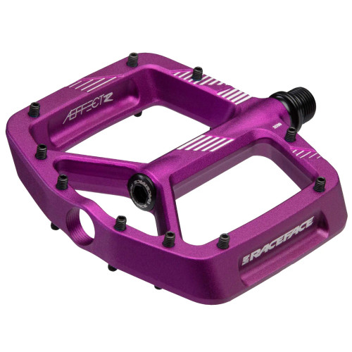 Race Face Aeffect R Platform Pedals 9/16 Purple"