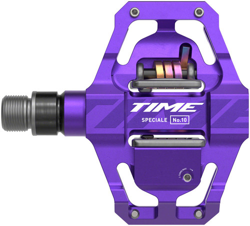 Time Speciale 10 Pedals Aluminum 9/16 Purple Small