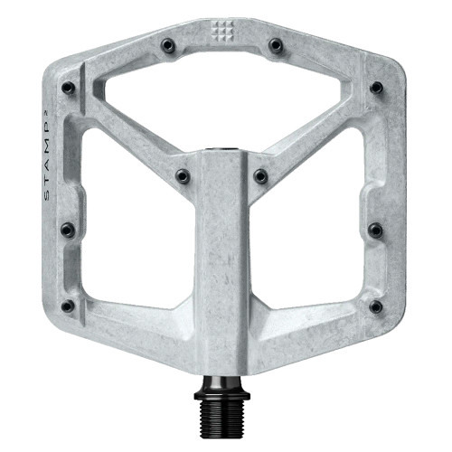 Crank Brothers Stamp 2 Pedals Large Raw Silver