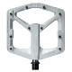 Crank Brothers Stamp 2 Pedals Large Raw Silver
