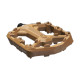 Crank Brothers Stamp 0 Pedals Brown Small