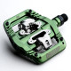 OneUp Components Clip Pedals CrMo Dark Green