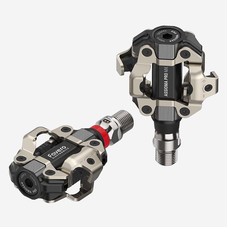 Favero Assioma Pro MX-1 Single Side Power Meter Pedal - BikeShoes
