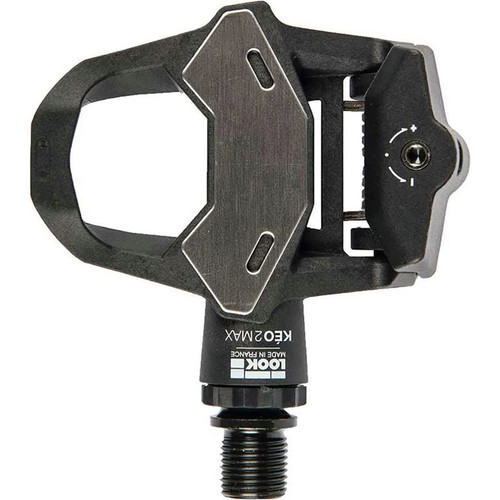 Look Keo 2 Max Carbon Pedals Cr-mo Axle Black - BikeShoes