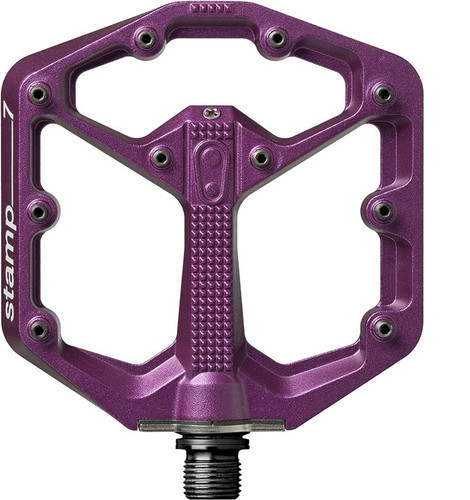 Crank Brothers Stamp 7 Pedals Small Purple - BikeShoes.com - Free