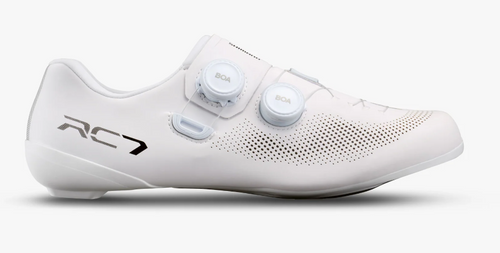 SHIMANO RC703 ワイド43ホワイト Shimano RC703 Wide Road Cycling Shoes SH-RC703 - BikeShoes.com