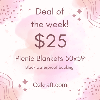 Picnic Blanket 50x60