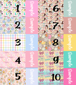 Easter 2025 Name Strips