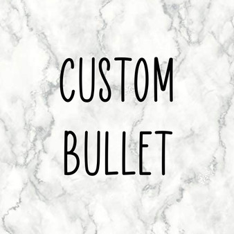 Custom Bullet Fabric 1 yard