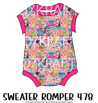 Sweater Romper 478