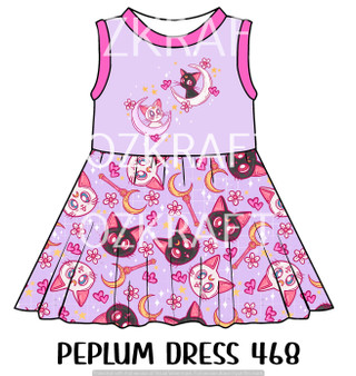 Peplum Dress Panel 468