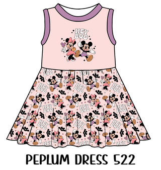 Peplum Dress Panel 522