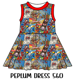 Peplum Dress Panel 560