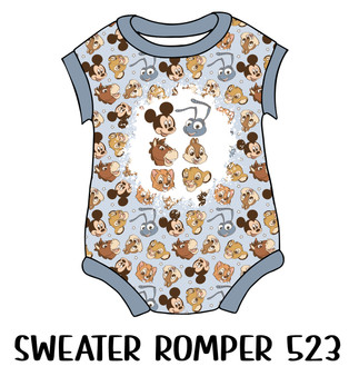 Sweater Romper 523