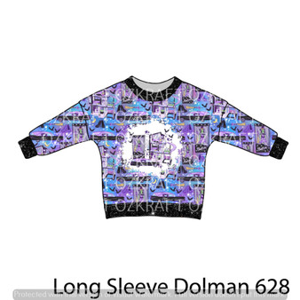 LONG SLEEVE Dolman panel 628