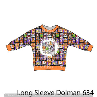 LONG SLEEVE Dolman panel 634