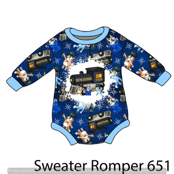 Sweater Romper 651