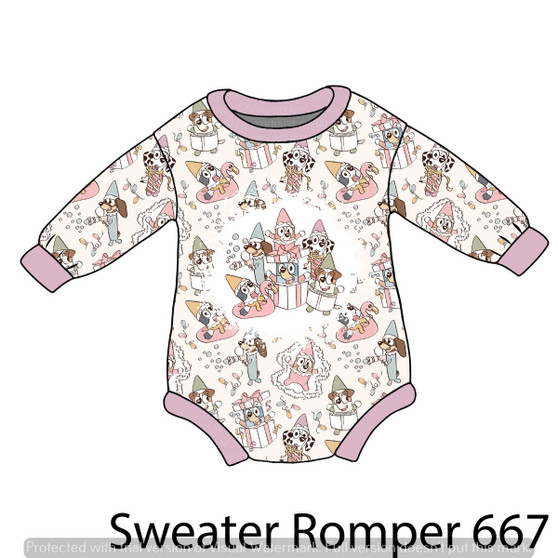 Sweater Romper 667