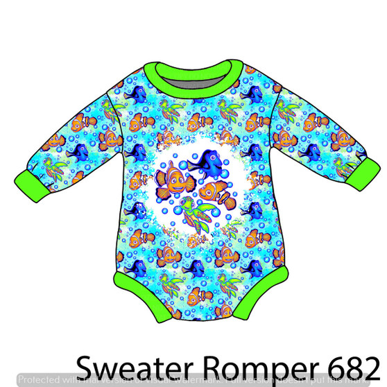 Sweater Romper 682