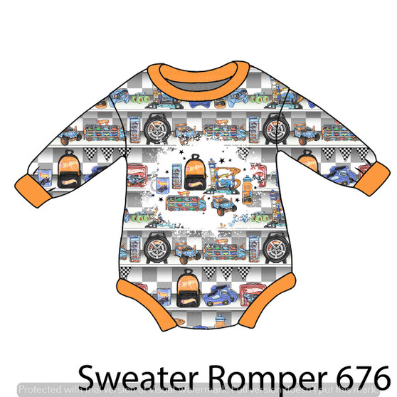 Sweater Romper 676