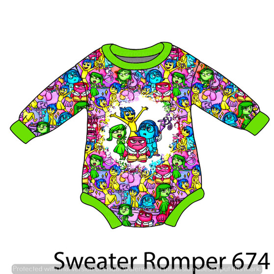 Sweater Romper 674