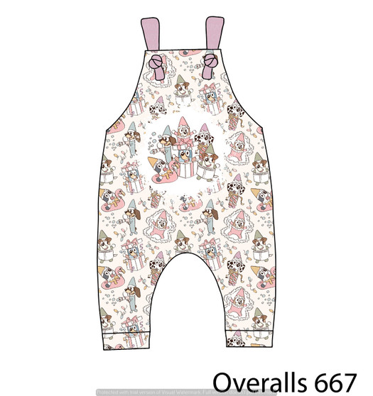 Lowland Overalls panel 667