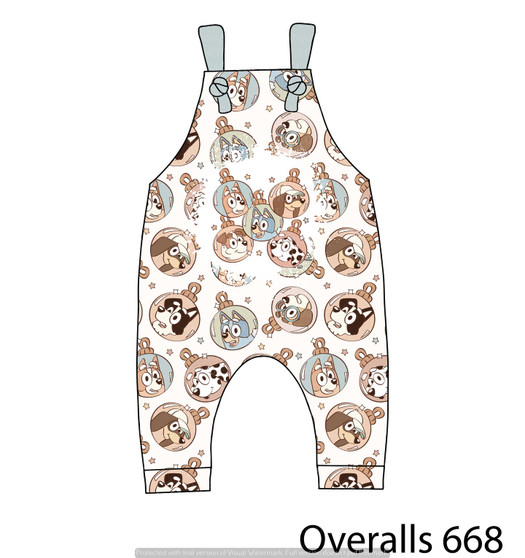 Lowland Overalls panel 668