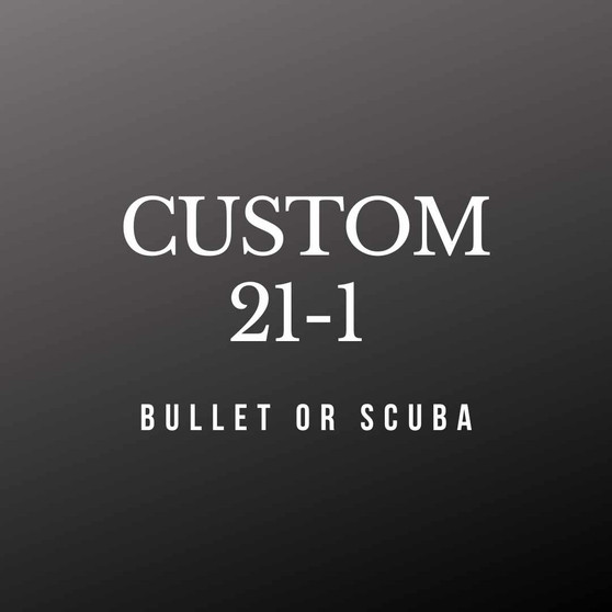 Custom 21-1 yard on Bullet/scuba