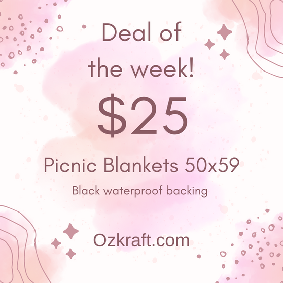 Picnic Blanket 50x60