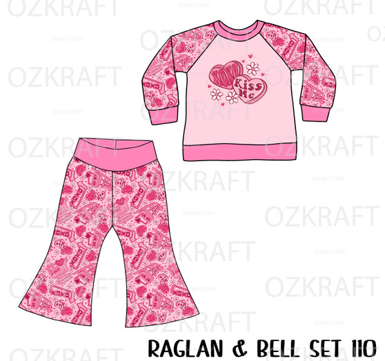 Raglan and Bell Set 110