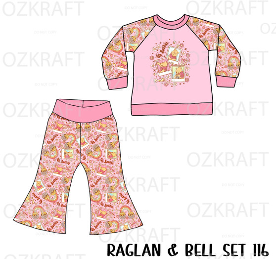 Raglan and Bell Set 116