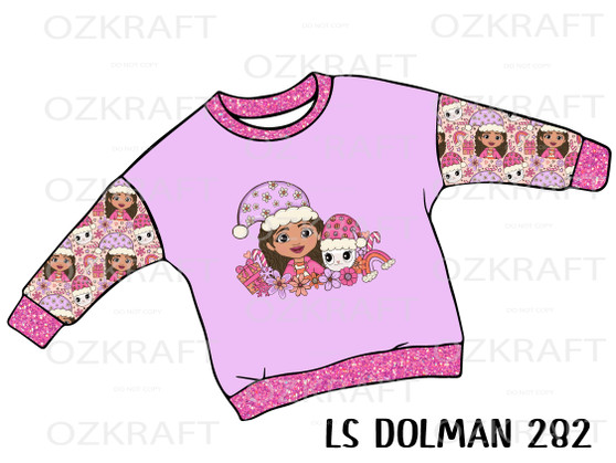 LONG SLEEVE Dolman panel 282