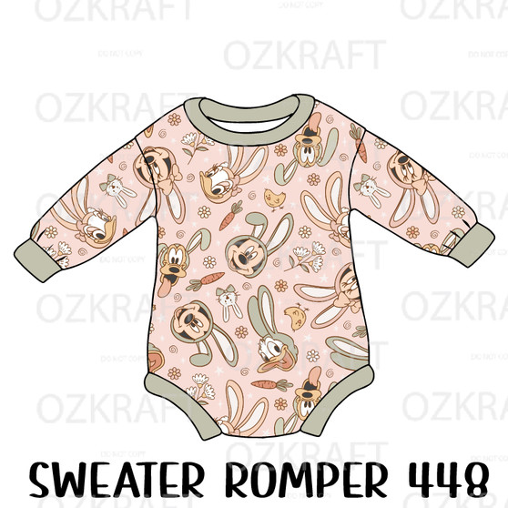 Sweater Romper 448