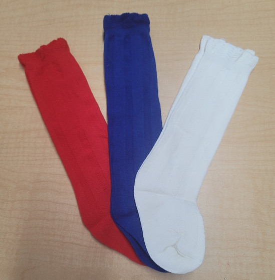 Cotton Knee Highs 4 for $1 mixed colors/sizes