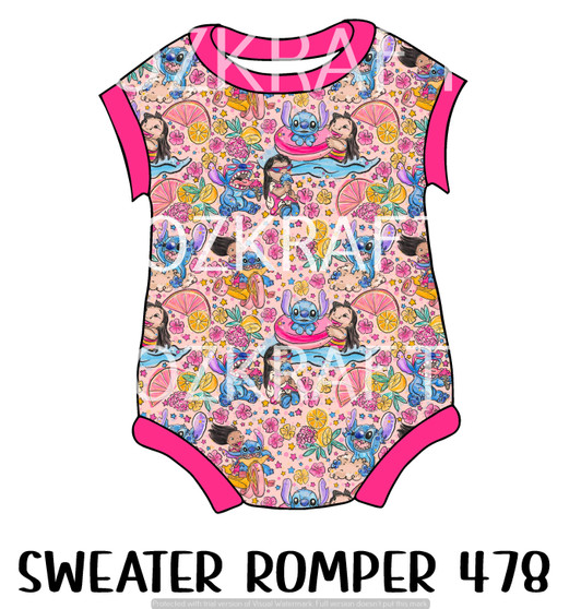 Sweater Romper 478