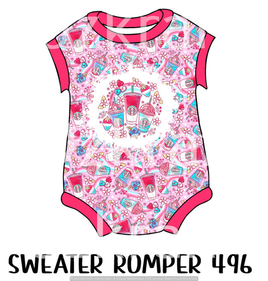 Sweater Romper 496