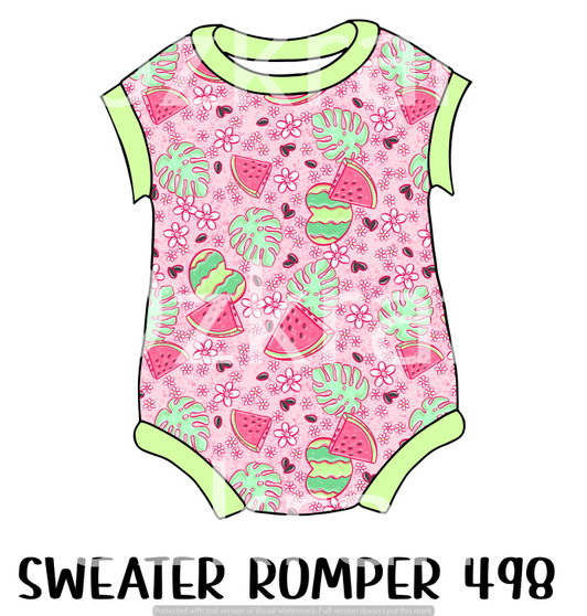 Sweater Romper 498