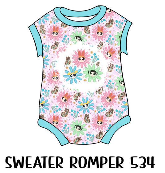 Copy of Sweater Romper 534