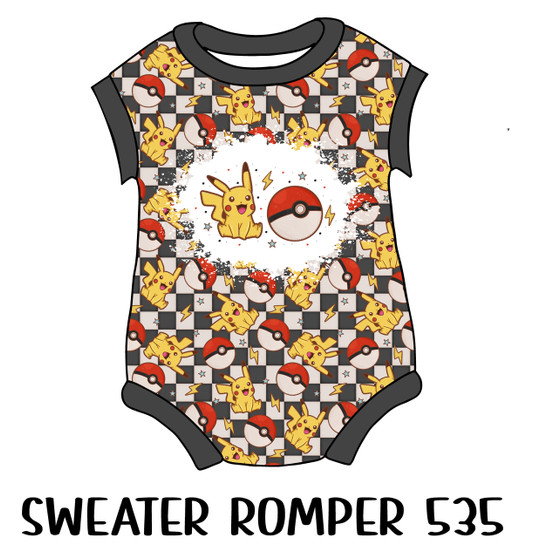 Sweater Romper 535