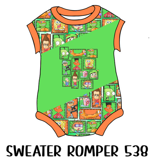 Sweater Romper 538