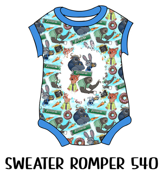 Sweater Romper 540