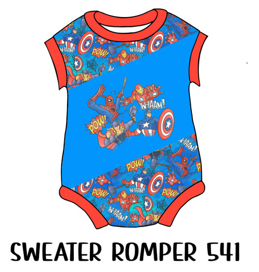 Sweater Romper 541