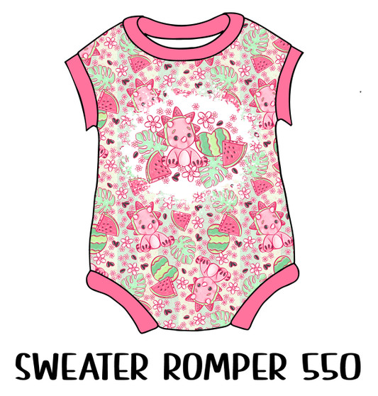 Sweater Romper 550