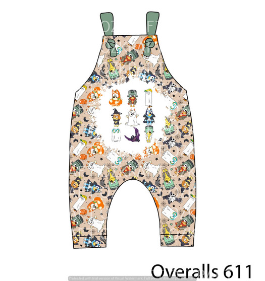 Lowland Overalls panel 611